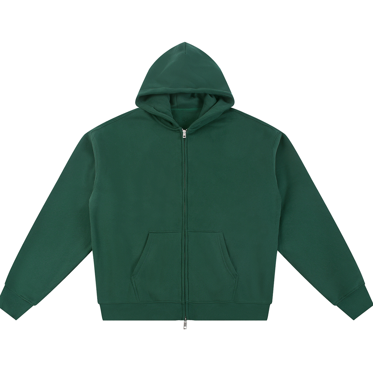 Essential Fleece Zip-Through Hoodies