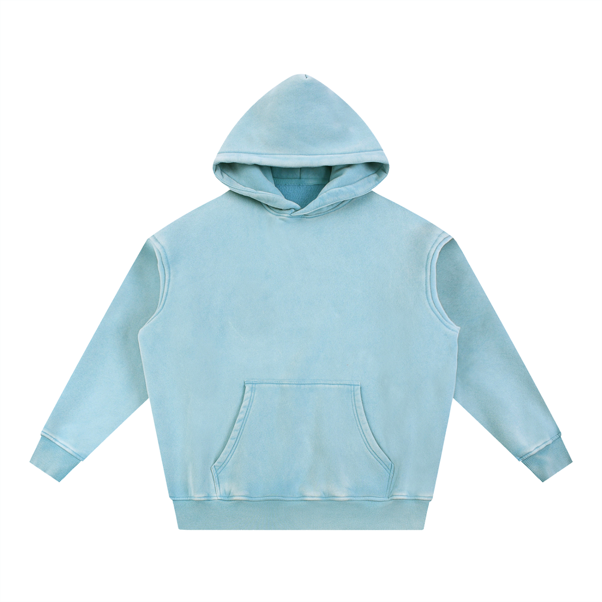 Snow Wash Fleece Oversize Hoods