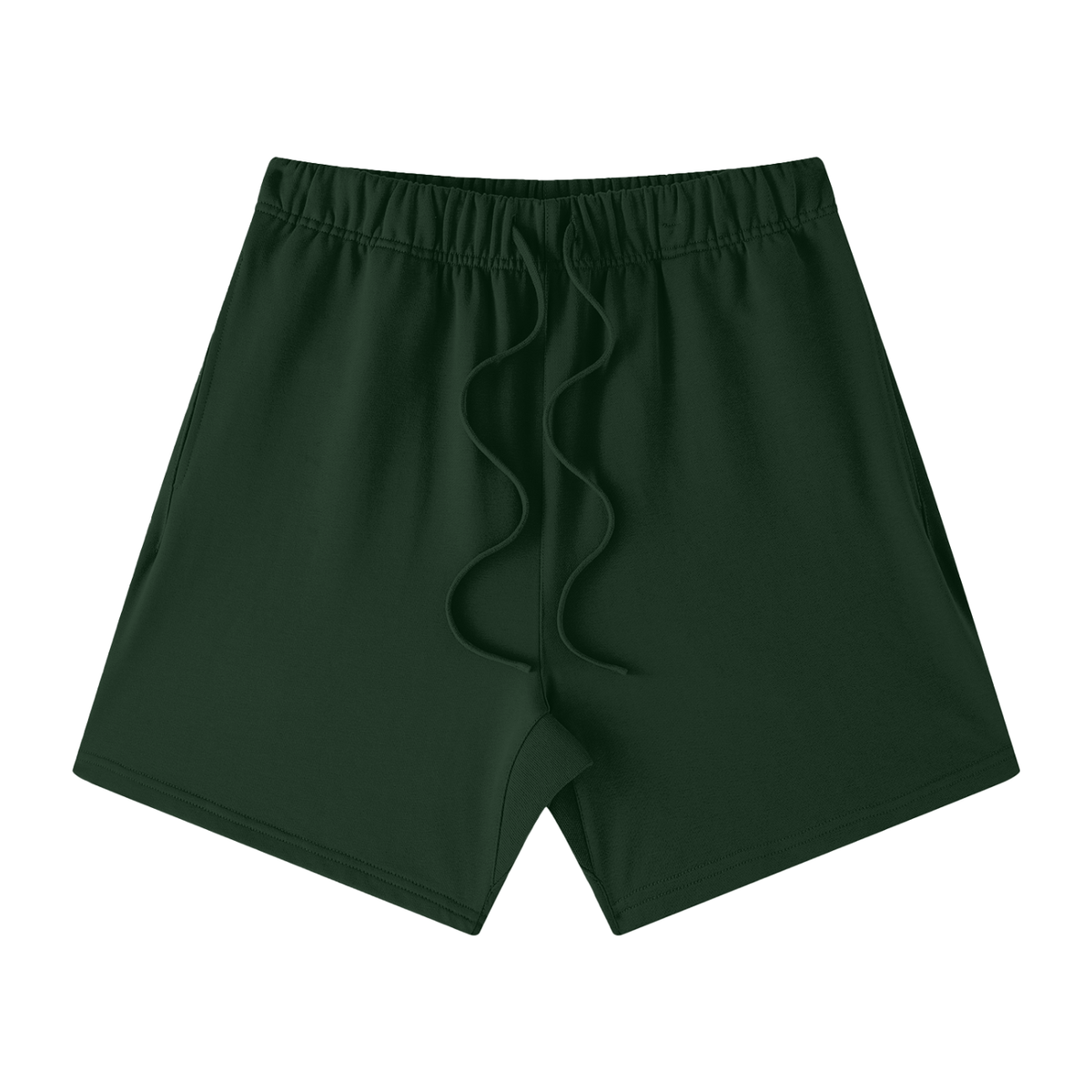 Unisex Earth Tone Loose Fit Cotton Shorts