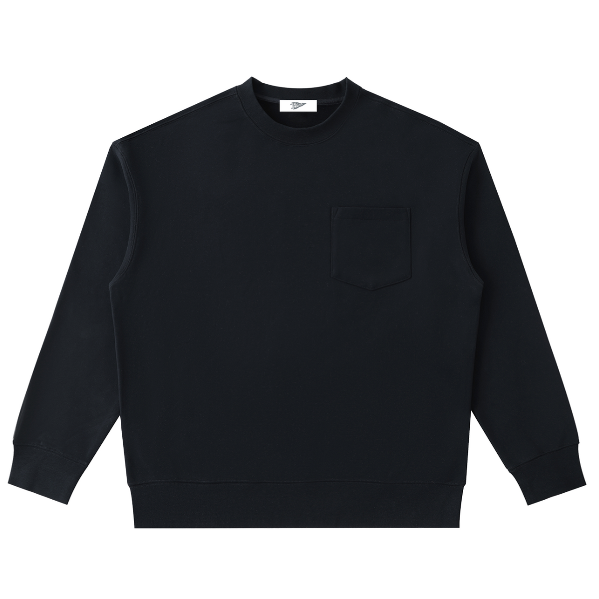 Heavyweight Patch Pocket Crew Sweatshirt