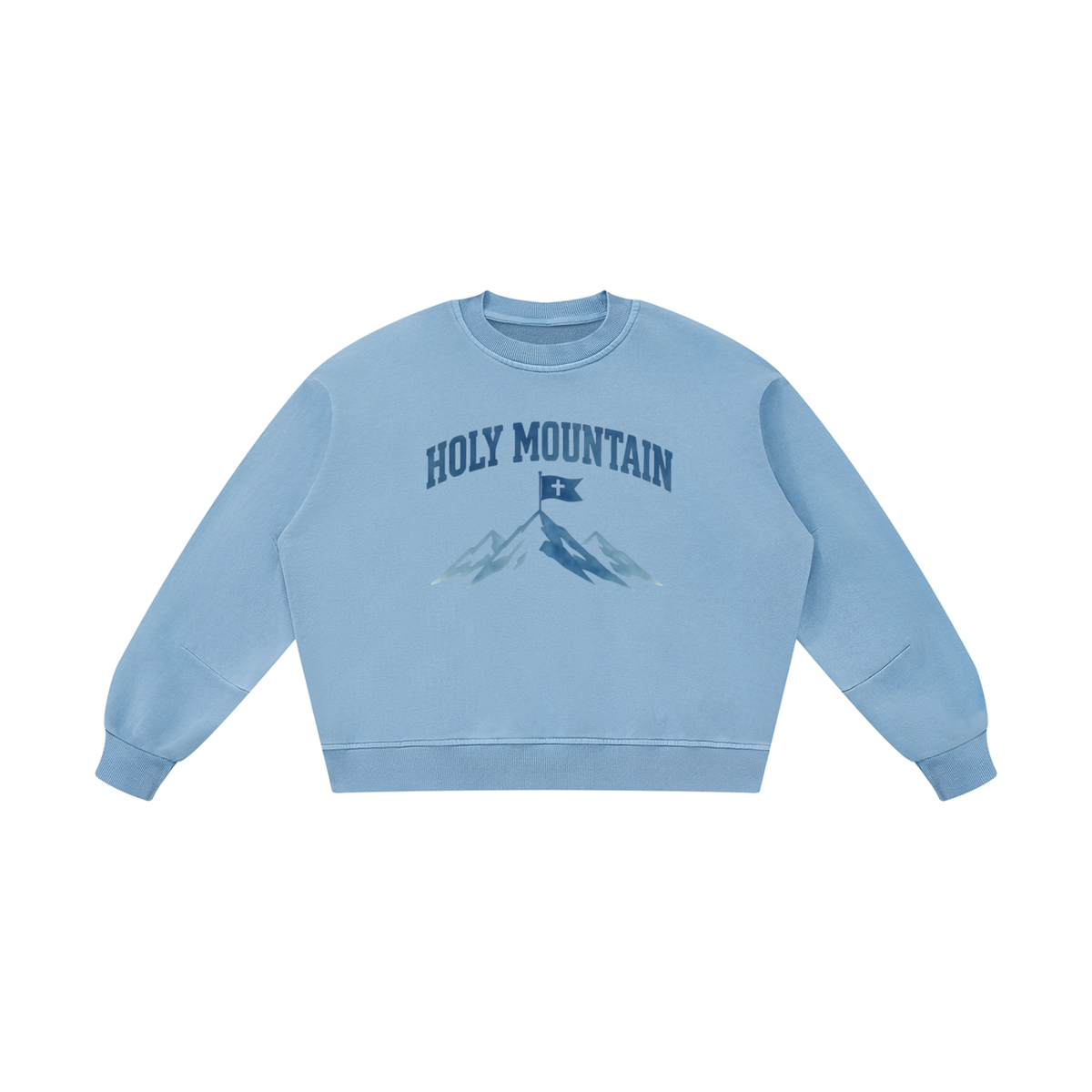 Holy Mountain Vintage Washed Boxy Crew