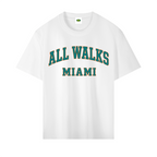 Miami Heavyweight Drop Shoulder Cotton T-Shirt