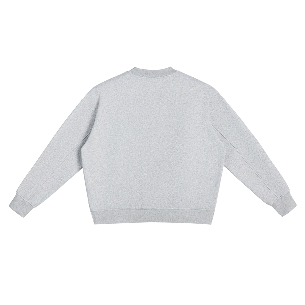 Side Slit Crew Sweatshirt
