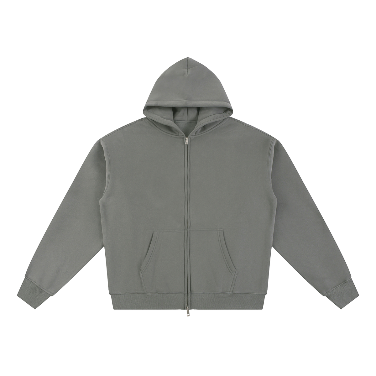 Essential Fleece Zip-Through Hoodies