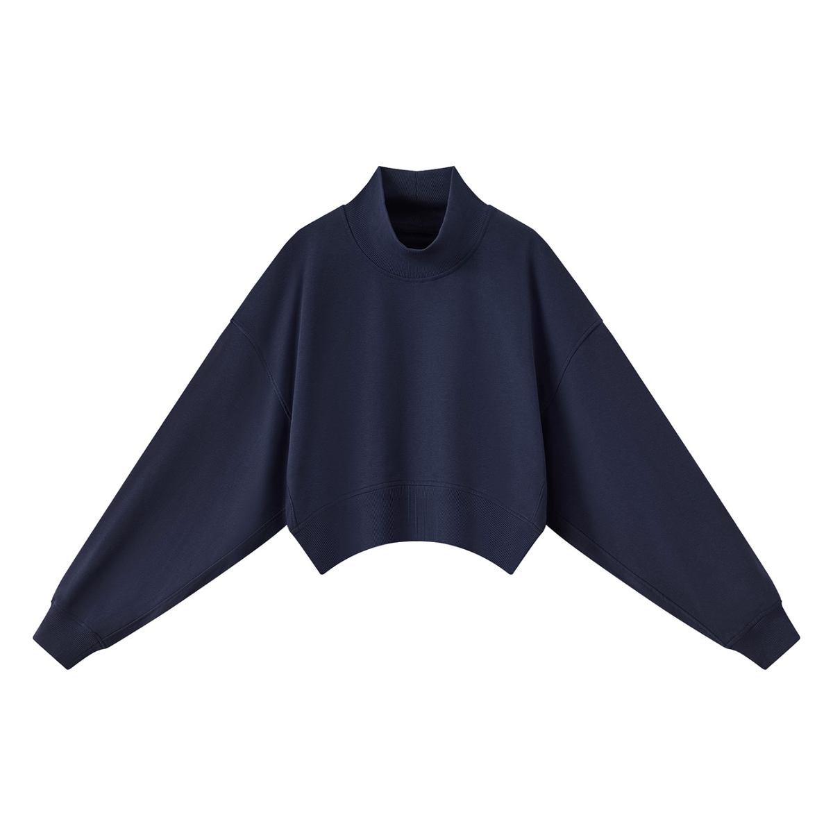 WMNS Crop Mock Neck Sweatshirt