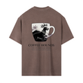 Coffee Hounds Vintage Washed Oversized Tee