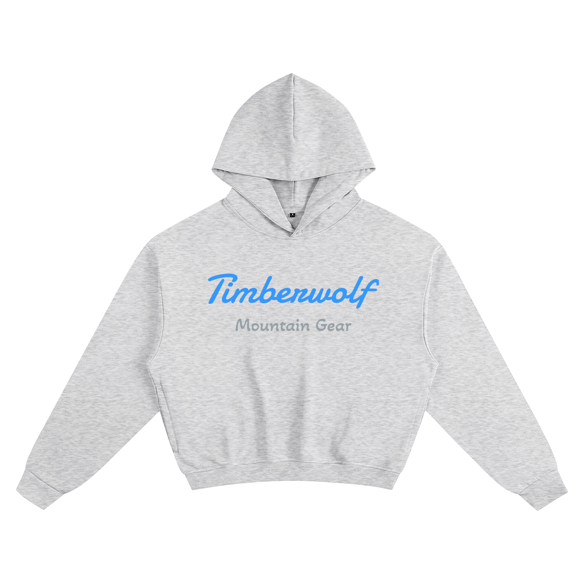 Timberwolf MG 100% Cotton Cropped Hoodie