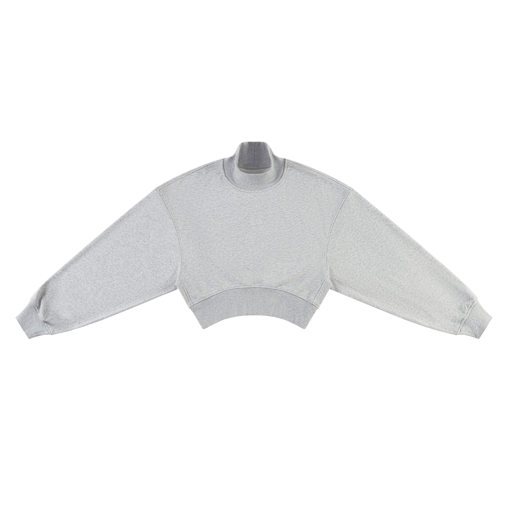 WMNS Crop Mock Neck Sweatshirt