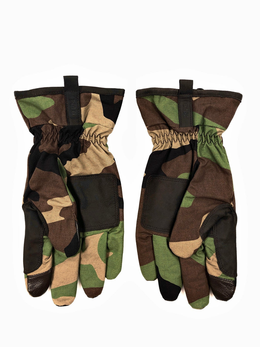 Polo Ralph Lauren Camo Canvas Touch Screen Gloves